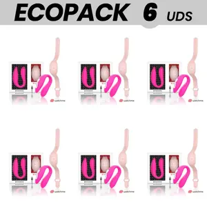 Watchme Fuchsia Dual Vibrator Technology watch pack 6 units by WEARWATCH