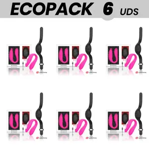 Watchwatch WEARWATCH WatchMe Dual Vibrator Technology wrist watch — pack of 6, Fuchsia/Azabache