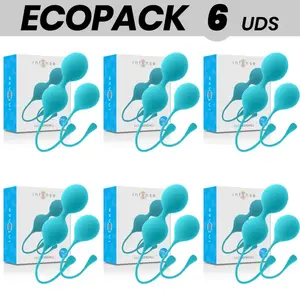 INTENSE ECOPACK 6 шт — набор вагинальных шариков Кегеля (Kendall Blue)