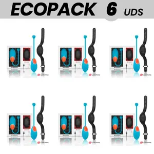 WEARWATCH wearable remote control watch — WatchMe Blue / Jet, pack of 6