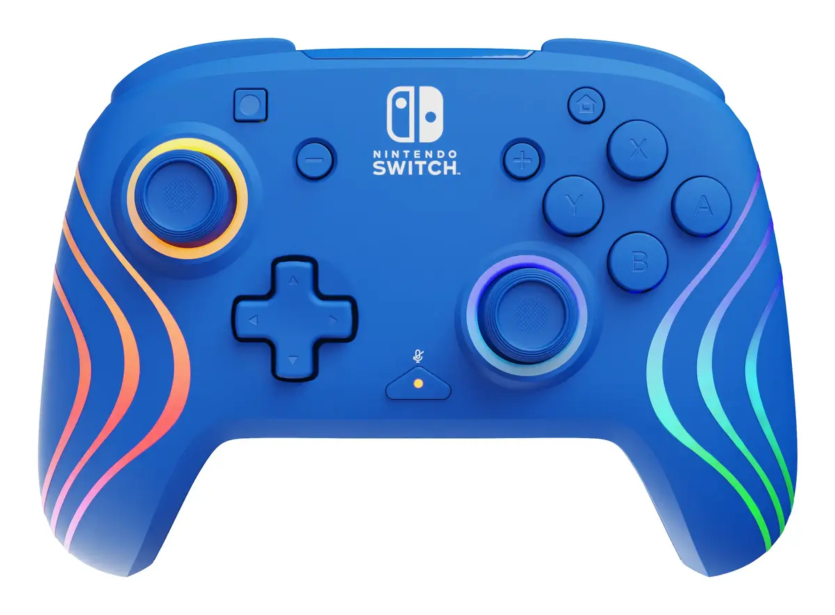 PDP Afterglow Wave синий проводной USB геймпад для Switch Photo 6