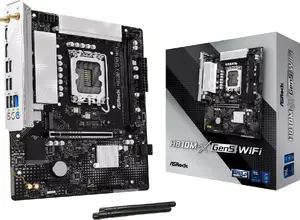 Материнская плата ASROCK H810M-X Gen5 WiFi DDR5 для Intel S1851 (microATX)