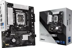 Материнская плата ASROCK H810M-X GEN5 DDR5 Intel S1851 microATX — DDR5, LGA 1851