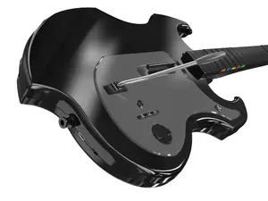 Guitar controller PDP-PerformanceDesignedProduct Riffmaster — wireless guitar for PC, PS4, PS5, D-pad, 9.14 m range, up to 36 h battery, black/grey