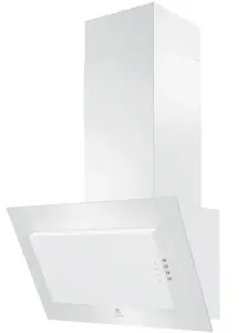 Wall-mounted cooker hood Electrolux Serie 600 LFV326, 600 m³/h, white, ducted/recirculating