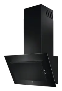 Wall-mounted cooker hood Electrolux Serie 600 LFV326 600 m³/h, black, ducted/recirculating