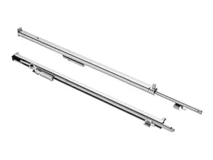 Telescopic oven guide Electrolux M1OHTR2N — stainless steel, 382×15×23 mm