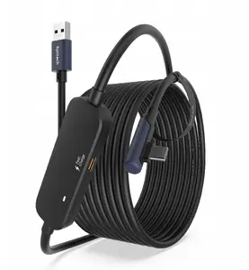 Кабель USB-C для передачи данных и зарядки 5 м для Oculus/Meta Quest 2 3 3S Pro Pico 4 (MPN SB11486)
