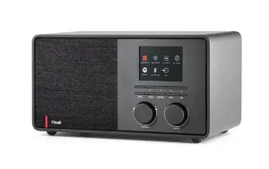 Personālā radio PINELL SUPERSOUND 301 — DAB+ FM, analogs un digitāls uztvērējs, 8,89 cm skaļrunis, Wi‑Fi, melns