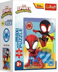 Jigsaw Puzzle TREFL miniMaxi 'Niesamowity Spidey 1' – 20 pieces, children's puzzle, cardboard
