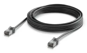 Network patch cable UBIQUITI UACC-Cable-Patch-Outdoor-C6A-5M-BK — Cat6a F/UTP outdoor 5 m, RJ-45