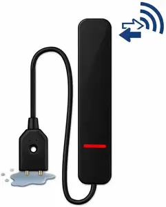 Water Leak Detector Genevo EvoFLOOD NX BK wireless flood sensor with battery power