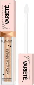 Блеск для губ Eveline Variete Cooling Kisses 01 Ice Mint — охлаждающий, увеличивающий объём, 6,8 мл