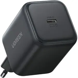 Сетевое зарядное устройство UGREEN X524 USB-C GaN 45 Вт — компактное быстрое зарядное (черное)