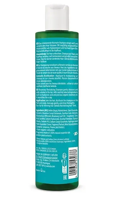 Šampūns BOTANICA Weleda 005095X1 250 ml Photo 2
