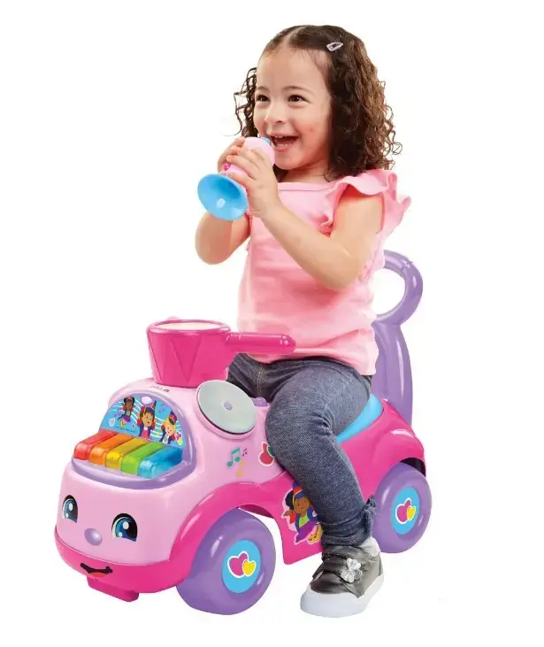 Pulio Ride-On Musical Parade розовая каталка Photo 2