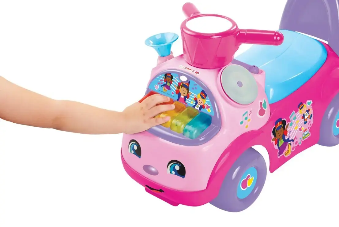 Pulio Ride-On Musical Parade розовая каталка Photo 5