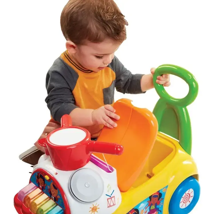 Pulio Fisher Price Ride-On Musical Parade yellow Photo 4