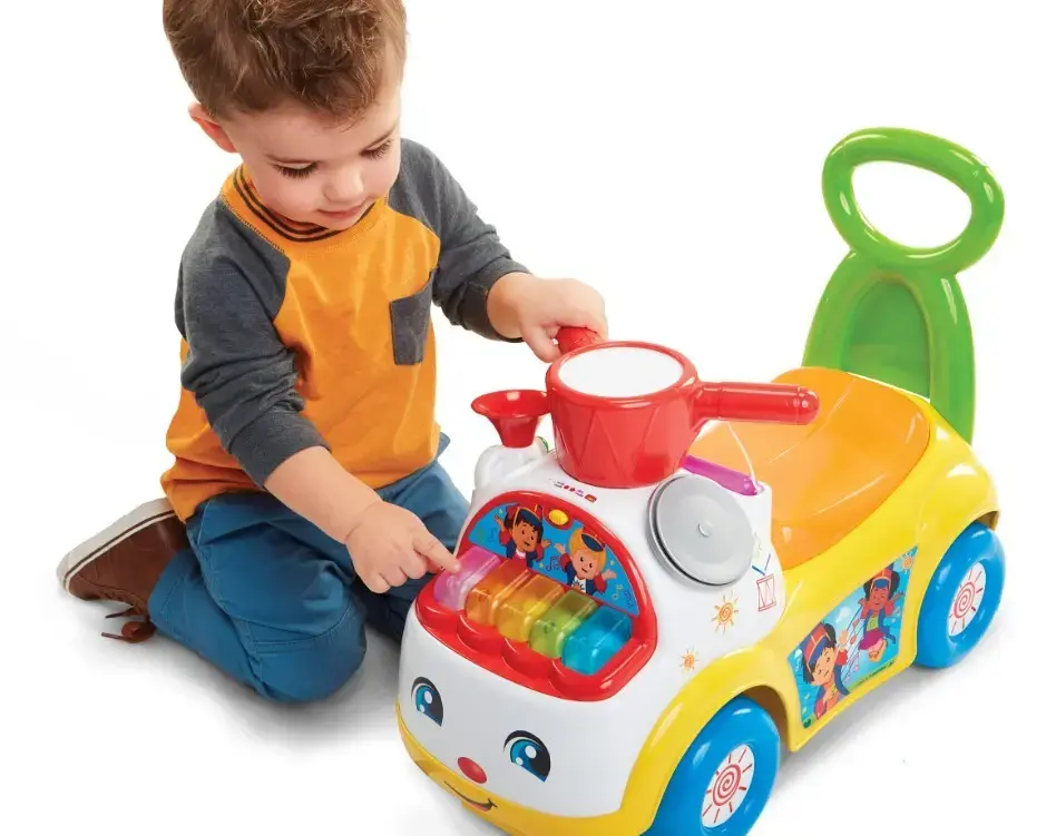 Pulio Fisher Price Ride-On Musical Parade yellow Photo 8