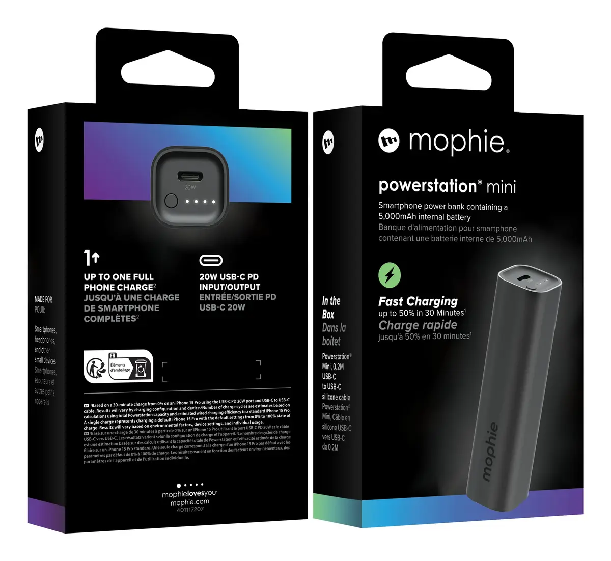 Power bank ER mophie Powerstation Mini 5000 mAh Photo 5