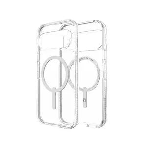 Zagg Crystal Palace Snap maciņš Google Pixel 10 / Pixel 10 Pro — caurspīdīgs, grafēns un plastmasa, der līdz 6,3" ekrānam
