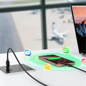 Data blocker cable ER ERPW2CDB-BK — USB data blocker for charging (ER brand)