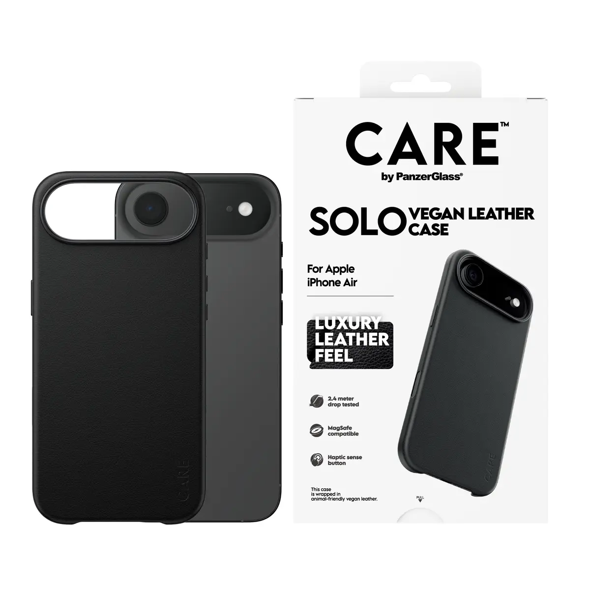 PanzerGlass CARE Solo Case Black для iPhone Air Photo 2