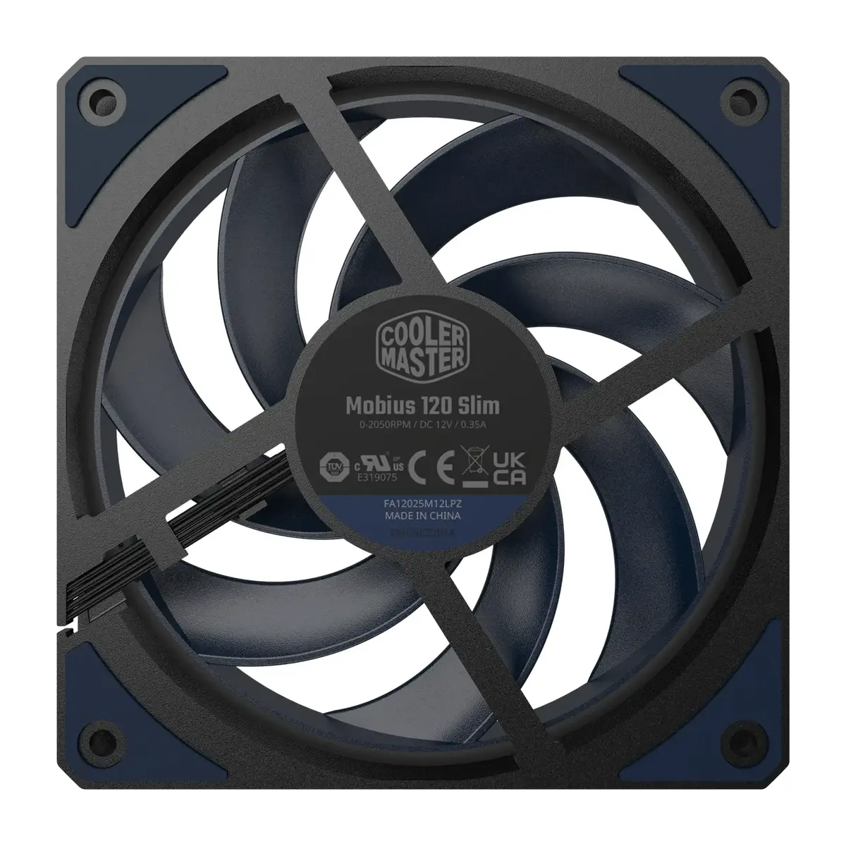 Вентилятор Cooler Master Mobius 120 Slim Photo 4
