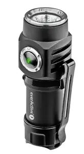 Lukturis everActive FL-50R Droppy 500 lm, 10W LED, IP66, lādējams 16340 akumulators, papildus 16340 USB akumulators