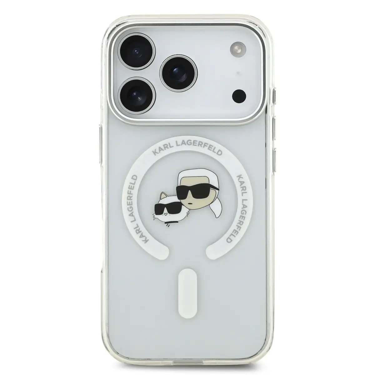 Karl Lagerfeld IML K&CH Heads MagSafe vāciņš priekš iPhone 17 Pro Photo 2