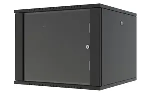Rack cabinet Lanview RWF09U66BL 19" server/network cabinet, flat-pack quick-assembly
