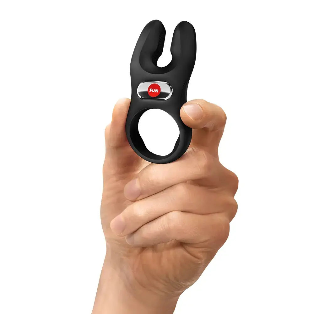 FUN FACTORY NŌS PRO Nos XL Black — кольцо для пениса Photo 7