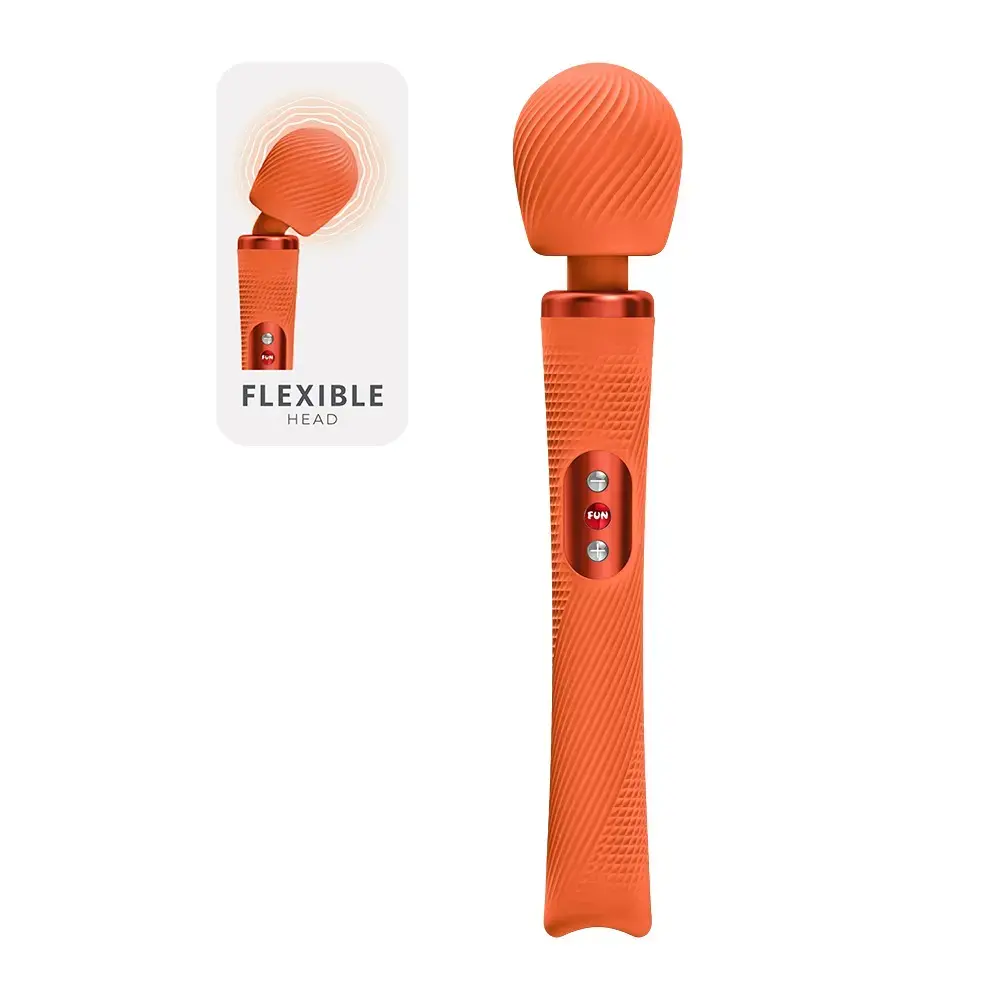 Массажный wand Fun Factory Vim Sunrise Orange Photo 2