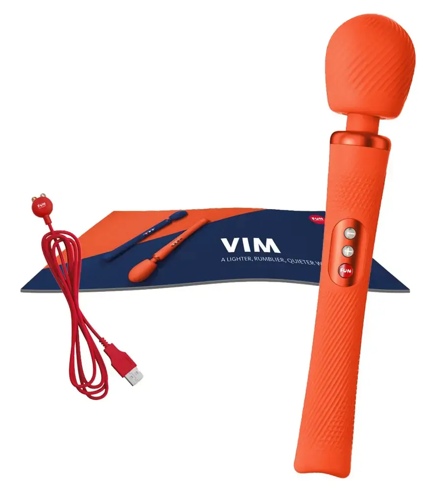 Массажный wand Fun Factory Vim Sunrise Orange Photo 10
