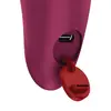 FUN FACTORY Charme Wine Red — bullet вибратор Photo 7