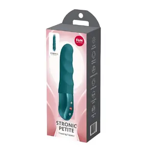 Vibrators FUN FACTORY Stronic Petite — pulsējoši dūrieni, silikons, uzlādējams, ūdensizturīgs, 17×3.7×3.2 cm