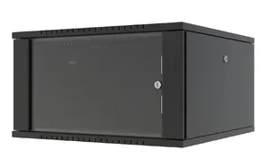Rack cabinet Lanview RWF07U66BL — 19" telecommunications rack, quick-assembly flat pack