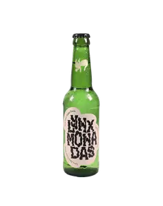 Carbonated drink Lynxmonadas Zero Sugar with hemp tea and sweetener, 0.33 L