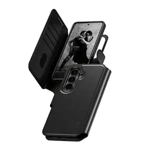 PanzerGlass CARE 2-in-1 Wallet Case with Qi for Samsung Galaxy S26, transparent cover
