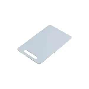 Cutting board KESPER 23.5 x 14.5 x 0.5 cm, light blue, plastic
