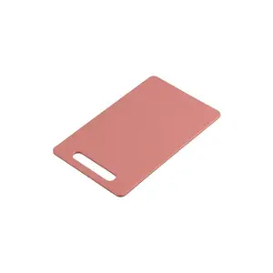 Cutting board KESPER 23.5×14.5×0.5 cm, red plastic