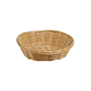 Bread Basket KESPER DE7617631, PE Plastic, Light Brown, 21×17 cm