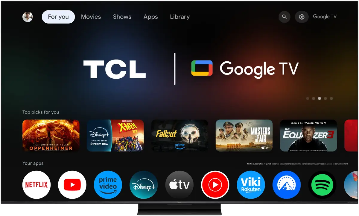 TCL C7L 65C7L 65" QLED 4K Smart TV Photo 5