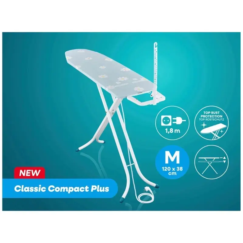 Гладильная доска Leifheit Classic M Compact Plus 120x38 Photo 2