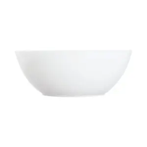 Salad Bowl Luminarc APY 21 cm, white glass