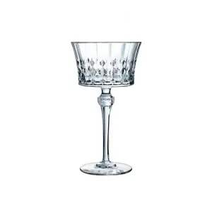 Kokteiļu glāze Cristal d'Arques LADY DIAMOND 23 cl, kristāl‑caurspīdīga