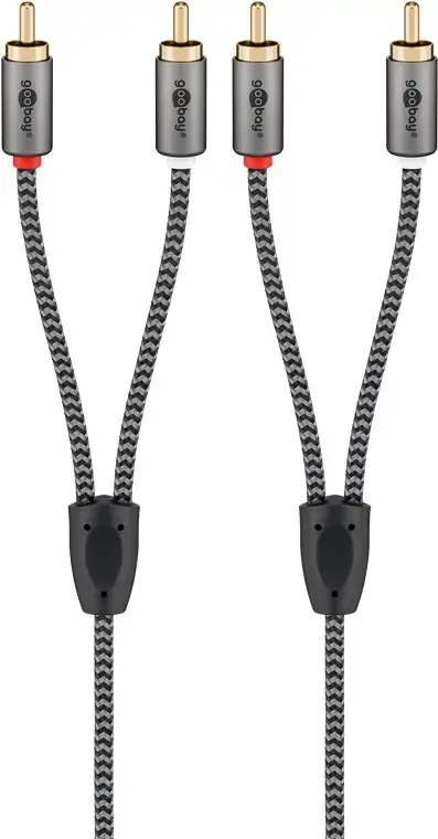 WENTRONIC Goobay 65294 аудиокабель 2×RCA 3 м Photo 3