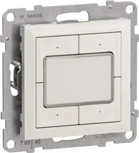 Legrand Seano MyHome Szenentaster 765612 — wall scene push button for recalling 4 scenes
