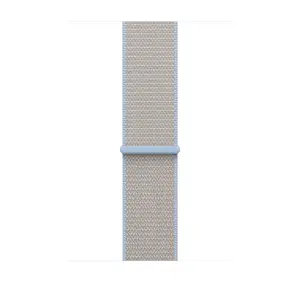 Band — Apple Sport Loop for 46mm Apple Watch, Blue Mist (grey), single pack