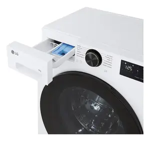 Стиральная машина фронтальная LG Series 500 F2X50S9TLB, 9 кг, 1170 об/мин, белая, 600×475×850 мм